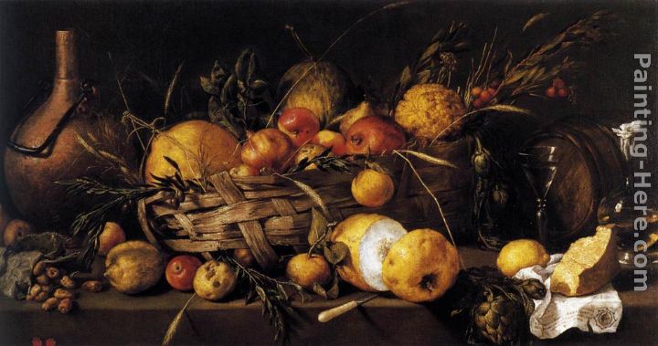 Still-Life with Fruit painting - Antonio de Pereda Still-Life with Fruit art painting